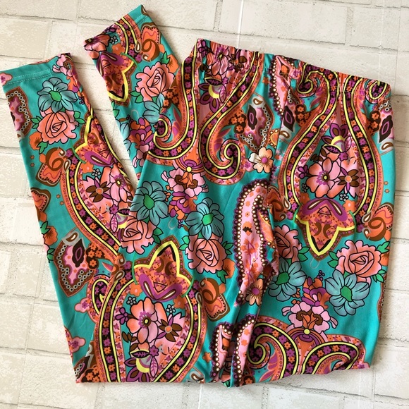 Yelete Pants - YELETE Floral Print Leggings